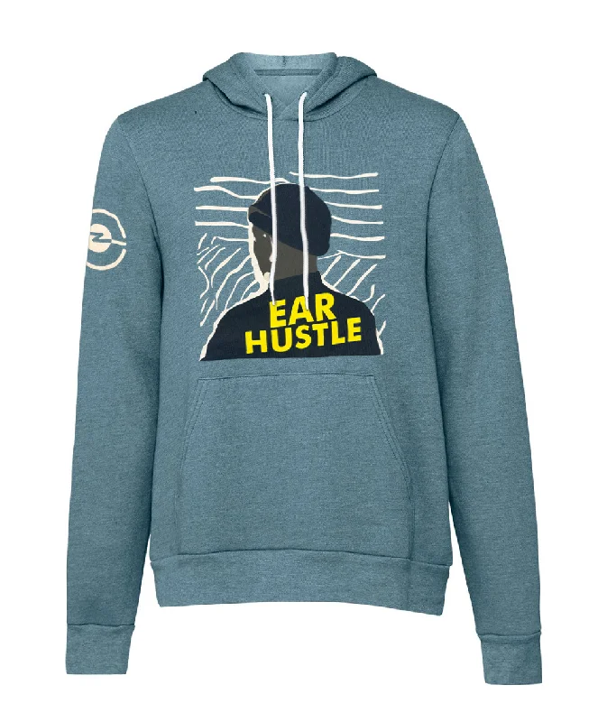 Women's Blouse with Wide CollarEar Hustle Hoodie