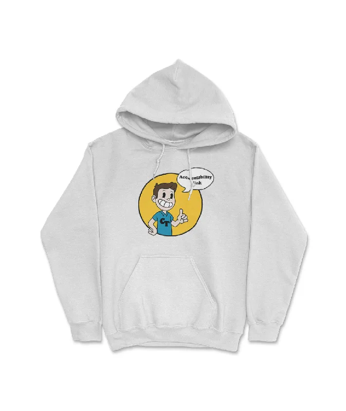 Women's Blouse with V-Shaped CollarAccountability Kink Jono Cartoon Hoodie