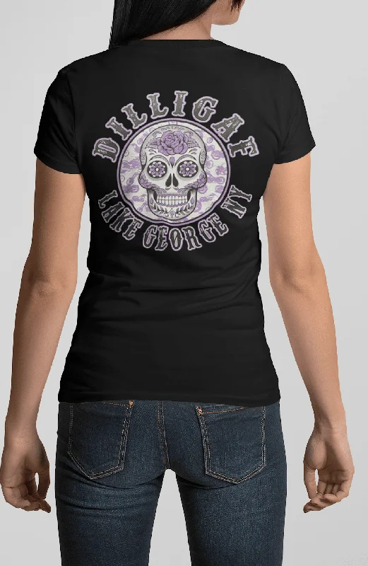 Women's Blouse with PeterPurple Sugar Skull