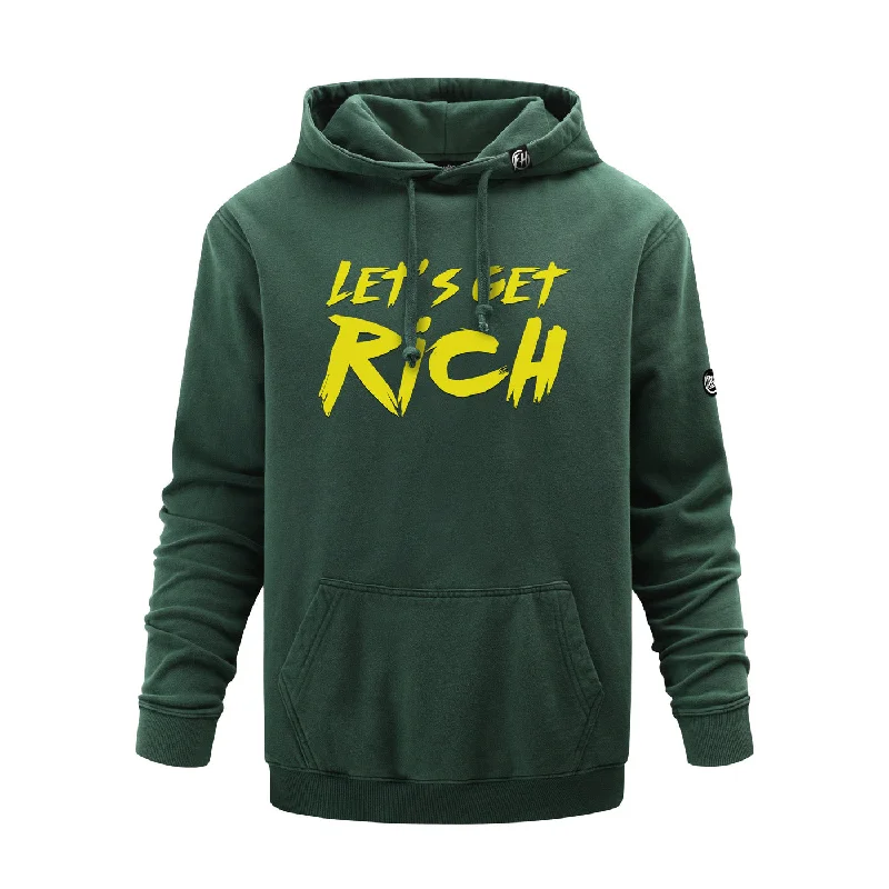 Women's Hooded Sweatshirts with Flap PocketsRich Hoodie