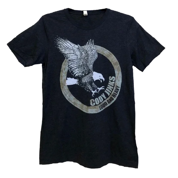 Women's Blouse with U-Shaped CollarLoud And Heavy Eagle Shirt