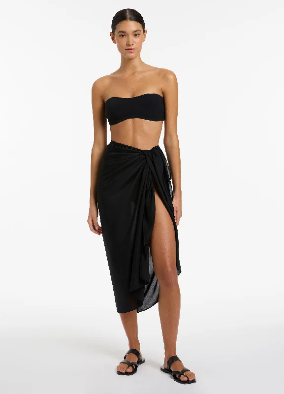 Jetset Sarong  - Black