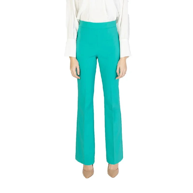 Women's Jodhpurs with Wide CollarRinascimento  Polyester Jeans & Women's Pant