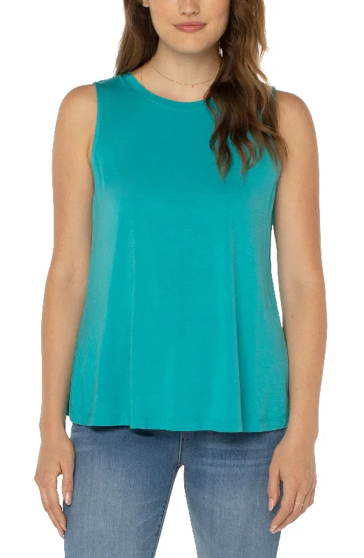 Women's Jodhpurs with Belt LoopsPETITE SLEEVELESS SCOOP NECK TANK