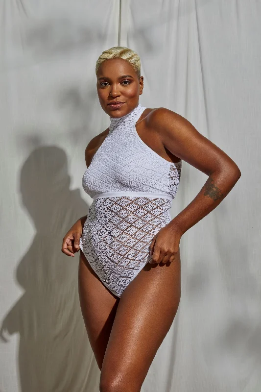 seamless shapewear for sensitive skinBodysuit in Laise Texture Mania