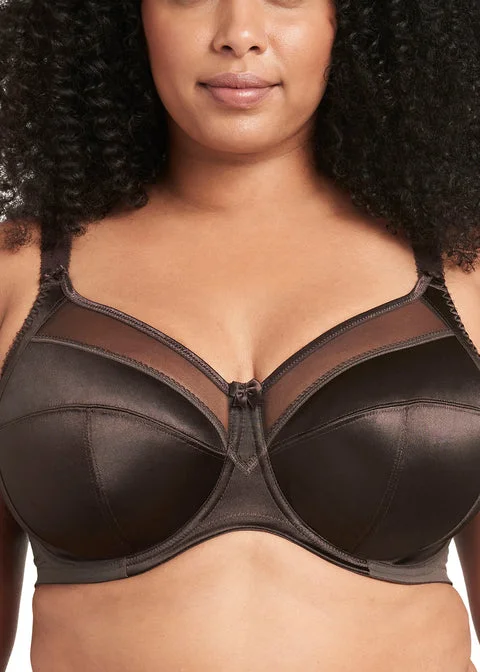 smoothing high-neck braKeira Chocolate Uw Bra