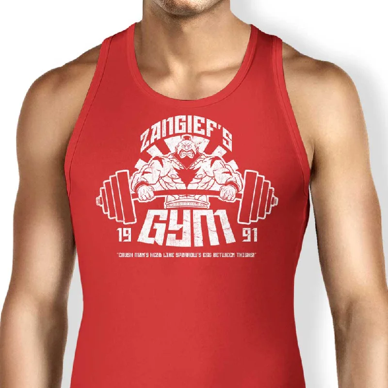 Women's Patterned BlouseZangief Gym - Tank Top