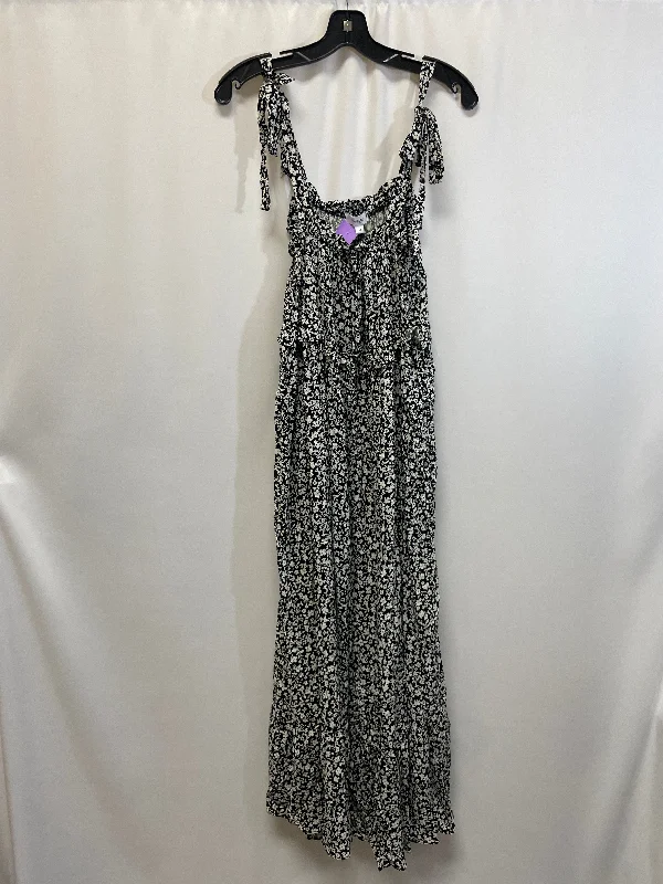 Women's High-Low DressesBlack Dress Casual Maxi Clothes Mentor, Size M