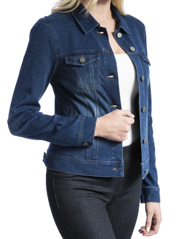 Women's Jodhpurs with U-Shaped NeckCLASSIC JEAN JACKET