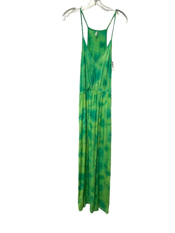 Women's Sheath DressesGreen Dress Casual Maxi Clothes Mentor, Size S