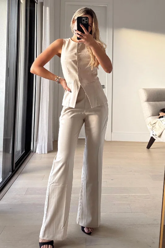 Women's Jumpsuits with Mandarin CollarELARA SET