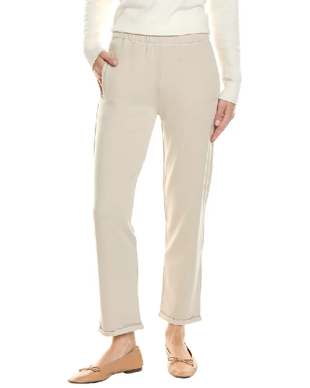 Women's Jodhpurs with Keyhole CollarMajestic Filatures French Terry Pull-On Pant