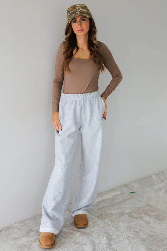 Women's Jumpsuits with Notched CollarNever Taking Off Bodysuit: Taupe