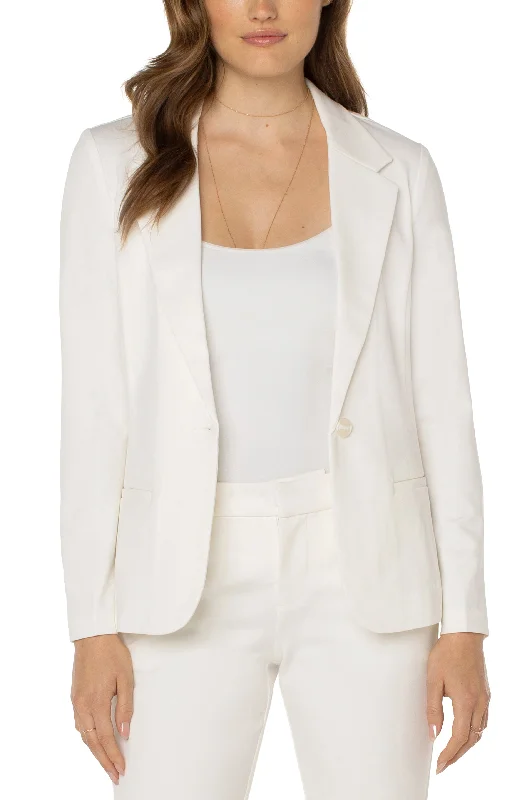 Women's Jodhpurs with Peter Pan CollarFITTED BLAZER SUPER STRETCH PONTE