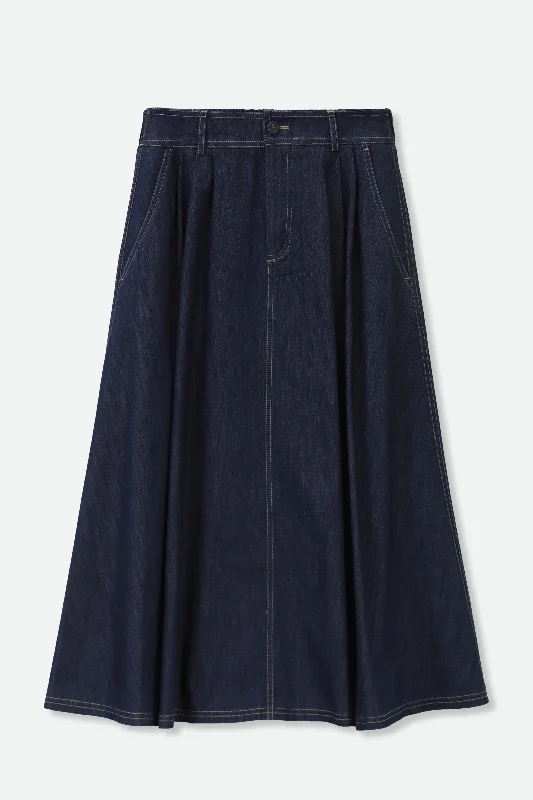 Women's Soft SkirtsLEA SKIRT IN ITALIAN DENIM