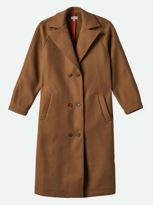 Women's Coats with Fur Trimmed BeltLennox Stretch Felted Jacket