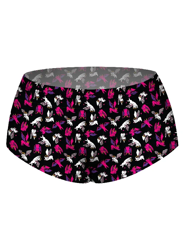 women's underwear with a concealed pocketAiraModal™ Cute Cat Cherubs Boy Short