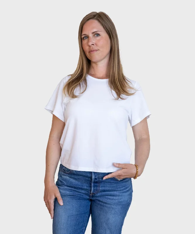 Women's Blouse for OfficeCurrent Crew-Neck Tee