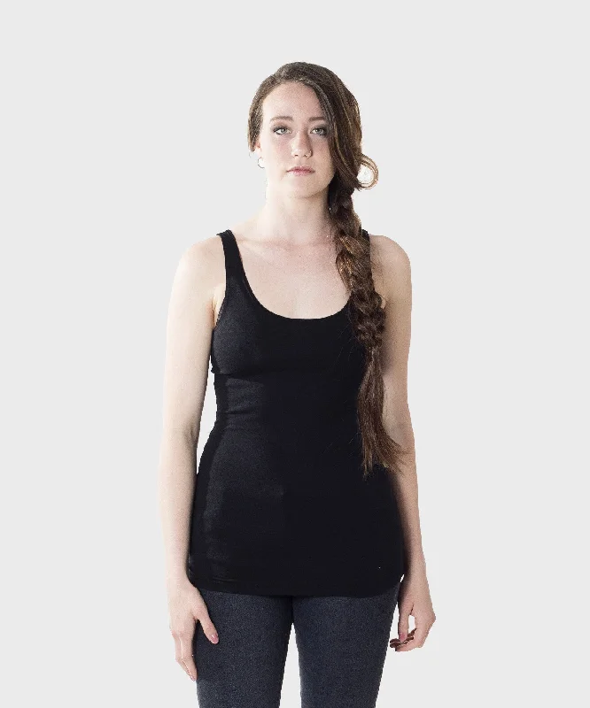 Women's Blouse with PatchesCari Basic Tank