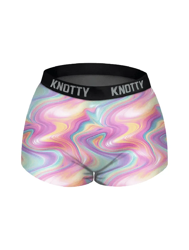 cheeky cut lingerie panties for womenAiraModal™ Cotton Candy Dreams Boyshort