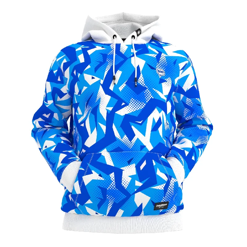 Women's Hooded Sweatshirts with Fleece LiningZig Zag Camo Hoodie