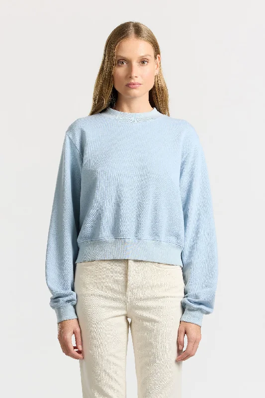 Women's Blouse with U-Shaped CollarMilan Crew Sweatshirt (Sale)