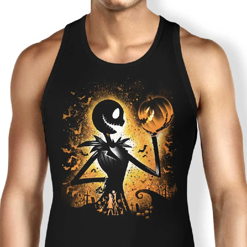 Women's Blouse with Collarless DesignKing of Halloween - Tank Top