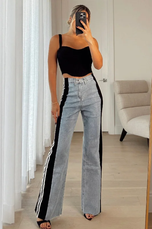 Women's Jumpsuits with U-Shaped NeckSHERRY JEANS