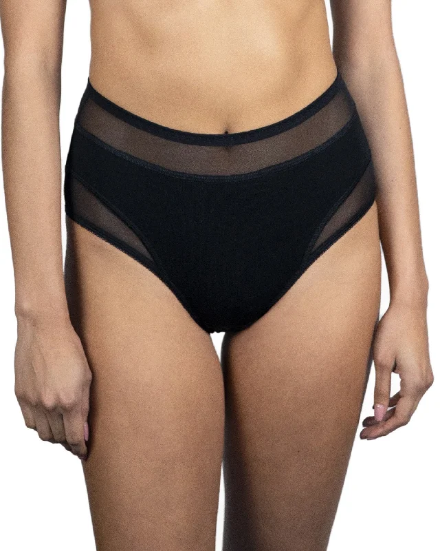 moisture-wicking mesh panties for intense workoutsHigh-Waist Panties Full Coverage, Antares