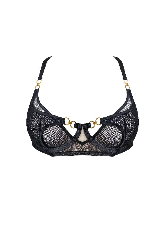 seamless bra for minimizersBlack Retta Balconette Bra