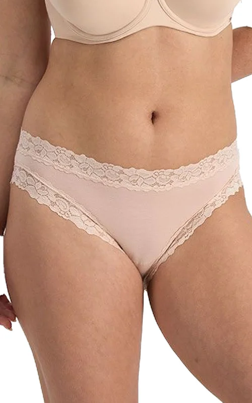 seamless sports briefs for active womenJockey 94% Cotton Underwear Bikini in Nude Parisienne