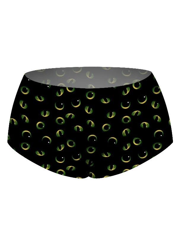 floral print hipster panties with a stretchable and breathable fabricAiraModal™ Feline Foresight Boy Short