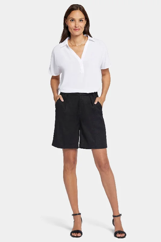 Women's Sporty ShortsRelaxed Shorts  - Black