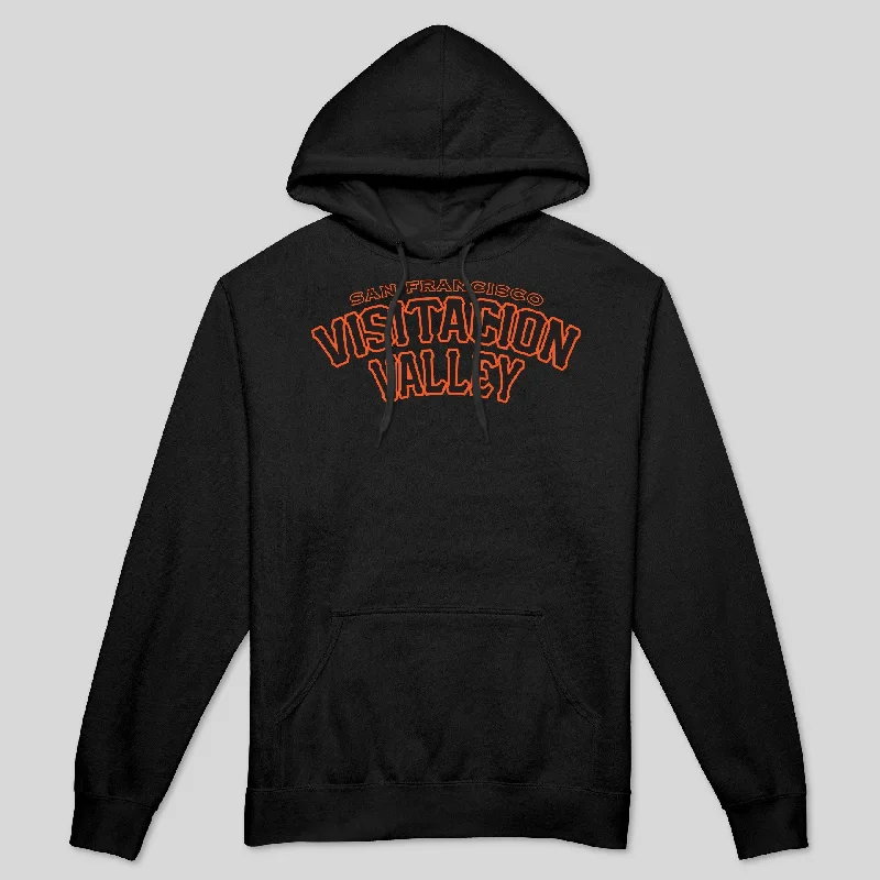 Women's Hooded Sweatshirts with Plush LiningVISITACION VALLEY WOMEN'S HOODIE