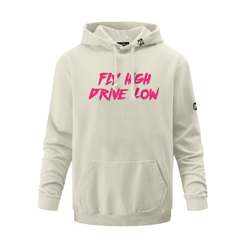 Women's Hooded Sweatshirts with Straight WaistHigh&Low Hoodie