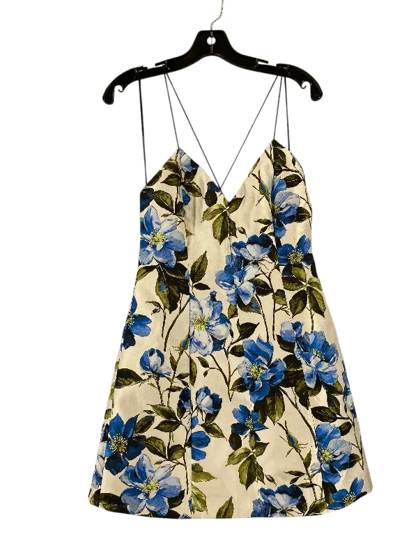 Women's Cut-Out DressesDress Party Short By Alice + Olivia In Floral Print, Size: 6