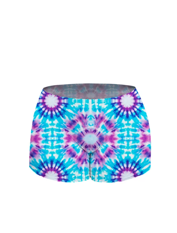 plus-size comfortable underwear for womenAiraModal™ Kaleidoscope Blue Boy Short