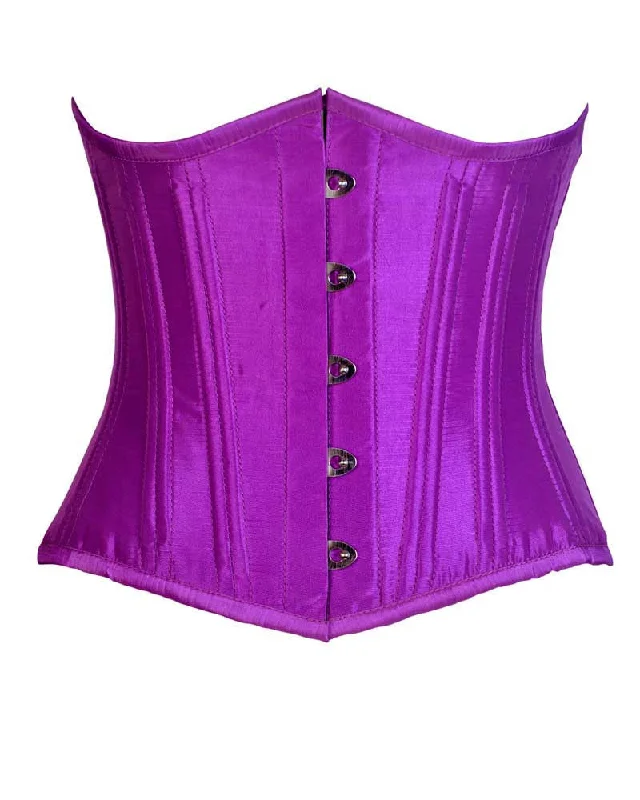 mid-thigh body shaper for skirtsWT-UB MAGENTA TAFFETA