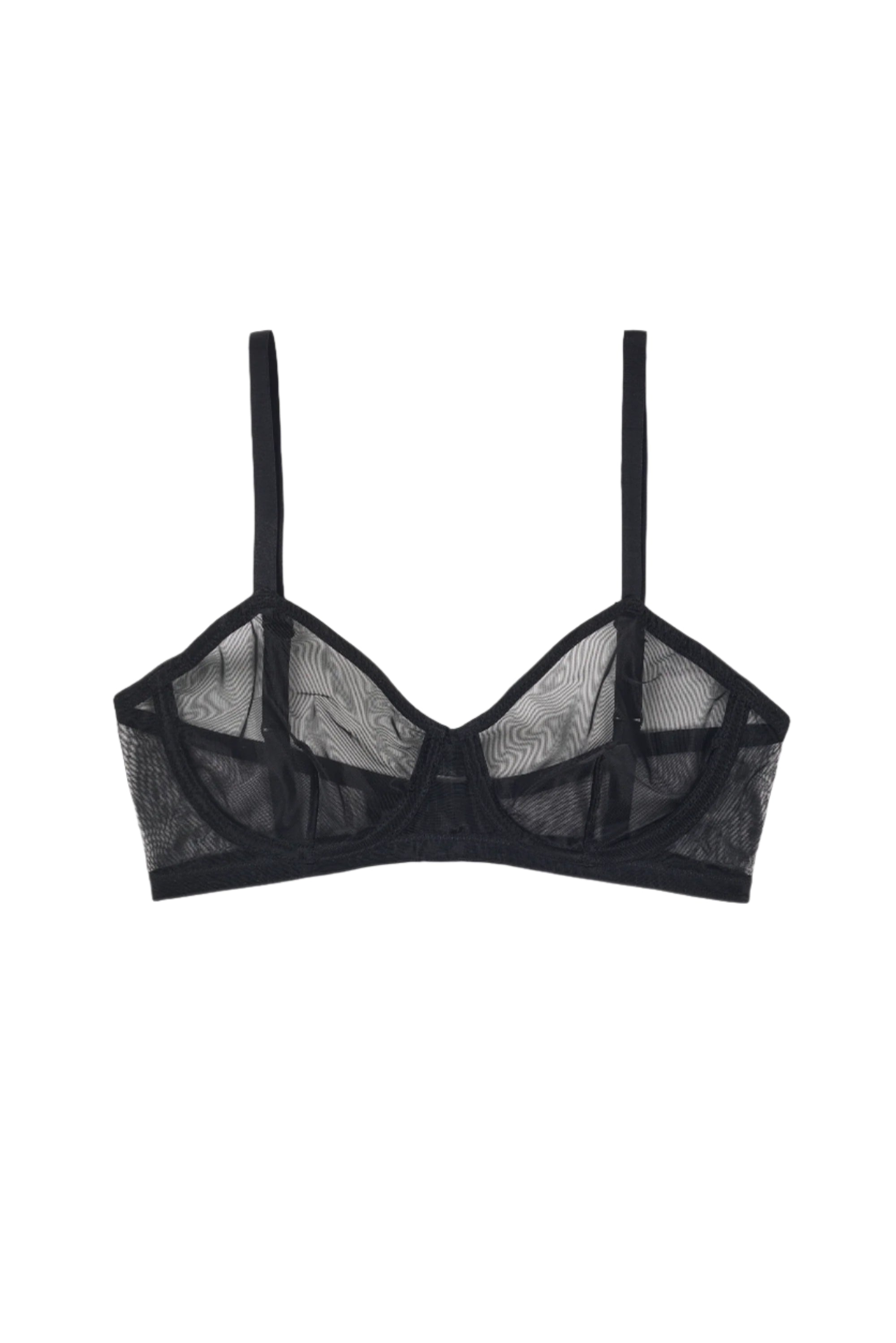 wireless mastectomy bra with soft cupsBlack Bare Underwire Minimal Bra