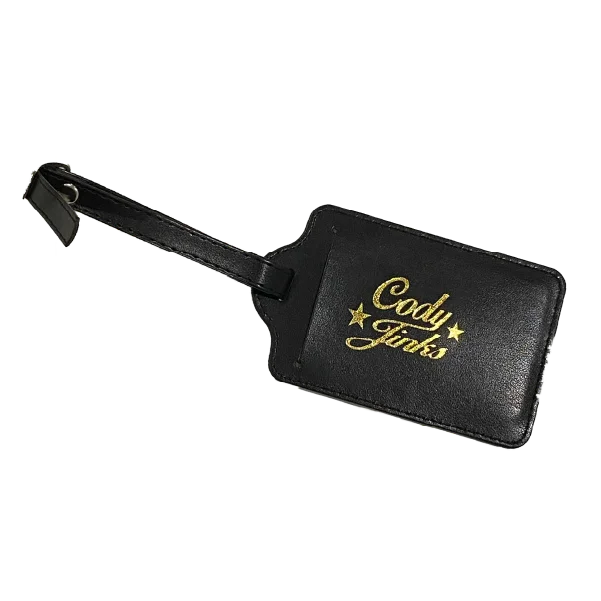 Women's Blouse with Mandarin CollarCody Jinks Script Luggage Tag