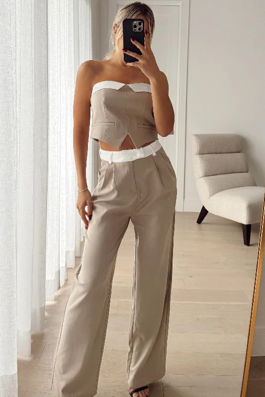 Women's Jumpsuits with V-Shaped HemSHANNON SET