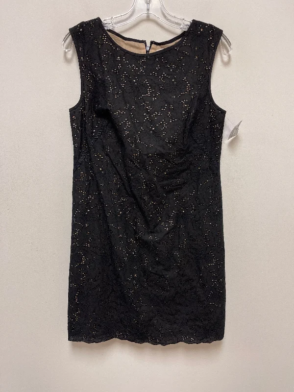 Women's Fit and Flare DressesBlack Dress Casual Short Loft, Size S